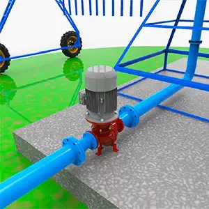 turbina de agua para generar electricidad para el Pivot turbina de agua para generar electricidad