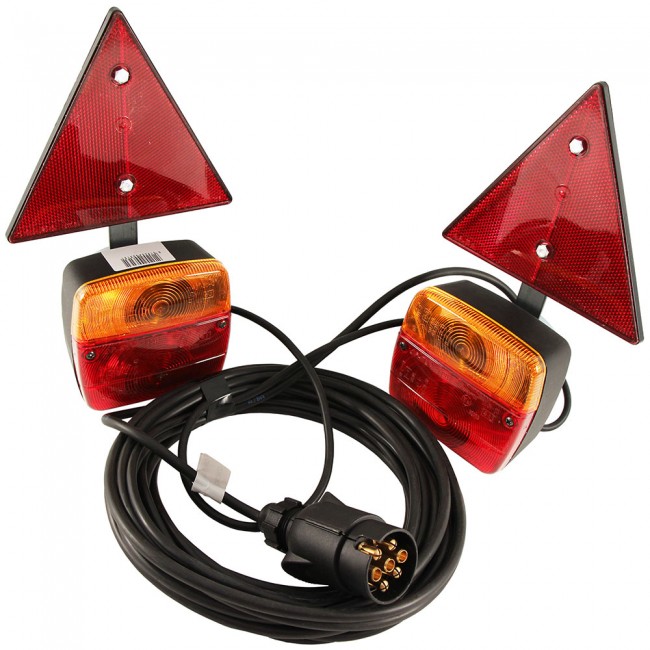 Kit de luces accesorias para señalización de remolques